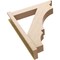 Ekena Millwork 6-in W x 30-in D x 36-in H Balboa Trad Rough Cedar Woodgrain TimberThane Outlooker, Primed Tan OUTUR060X30X36BOA04RCPR - alternate 3